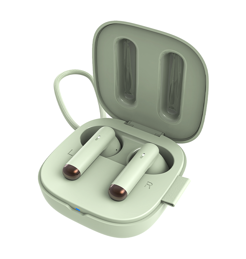 MVR Mavis Wireless In-Ear Headphones - Mint image 2