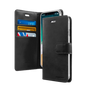 Samsung Galaxy S22 Ultra Mercury Bluemoon Diary Wallet Flip Case - Black | Shockproof Protective Cover image 0