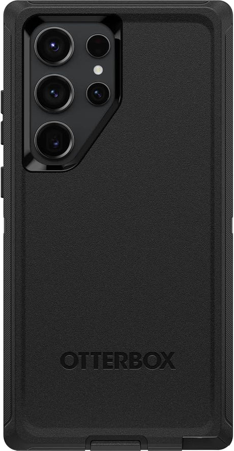 Samsung Galaxy S23 Ultra OtterBox Defender Back Cover Case - Black image 1