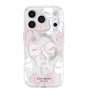 iPhone 17 Pro Tied With a Bow MagSafe Case – Clear/Pink/White | Kate Spade Protective Cover with Stylish, Slim & Durable Design image 0