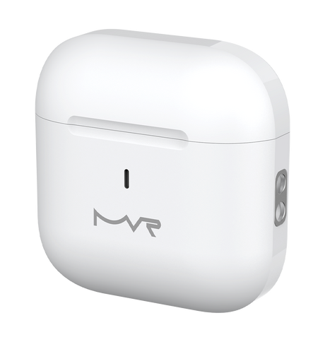 MVR Robin Mini Wireless TWS Earbuds – White | Bluetooth 5.3, 24H Playtime & Touch Controls image 7