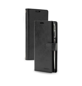 Samsung Galaxy S23 Plus Mercury Bluemoon Diary Wallet Flip Case - Black | Shockproof Protective Back Cover image 0