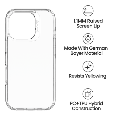 iPhone 16 Pro Max MVR Nova MagSafe Case - Crystal | MagSafe Compatible Protective Cover image 4