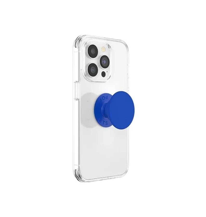 PopSockets PopGrip Phone Holder - Basic Cobalt | with Expanding Kickstand, Adhesive Grip image 0