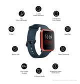 Amazfit Bip S Smartwatch – Red/Orange | 40-Day Battery Life, GPS, Always-On Color Display, 5ATM Waterproof image 1