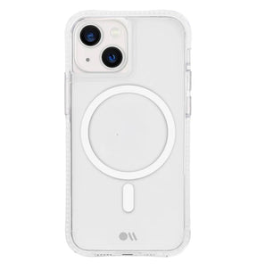 iPhone 13 Case – Clear | Case-Mate Tough Plus MagSafe Antimicrobial Cover with Impact Protection image 0