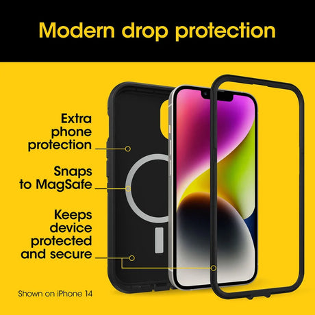 iPhone 15 Otterbox Defender XT Magsafe Back Cover - Black image 3