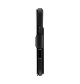 iPhone 16 Pro Wallet Case - Black | MVR Luxe Guard MagSafe Detachable Flip Cover image 1