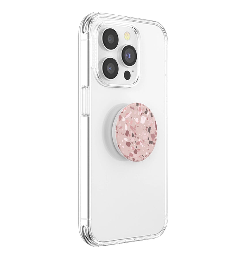 Popsockets Universal PopGrip with Expanding Kickstand, Adhesive Grip (Rays For Days) - Terrazzo Party image 0