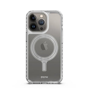 iPhone 13 Pro Max Case – Clear | EFM Zurich Flux Armour MagSafe Series Slim, Protective & Magnetic Cover image 0
