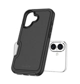 iPhone 17 MVR Armour Case – Black | Matte Anti-Slip Grip, Wireless Charging image 1