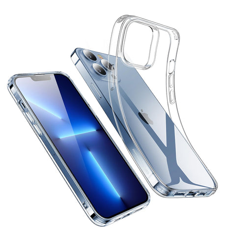 iPhone 13 Pro Max Transparent Case - Clear | Soft Touch Protective Cover image 0