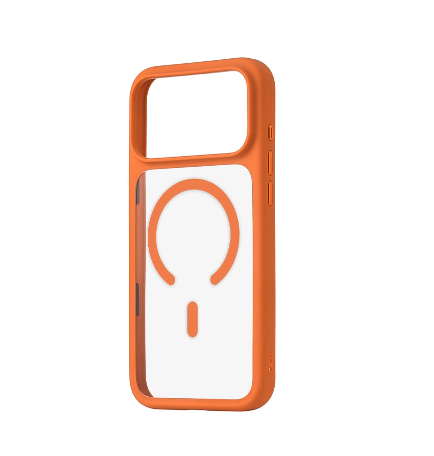 iPhone 17 Pro Max Luna Ring Matte Case - Orange | Sleek Protective Cover with Soft-Touch Finish & Everyday Protection image 1