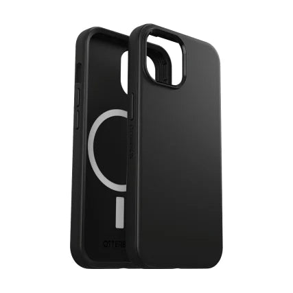 iPhone 13/14/15 Magsafe Case – Black | OtterBox Symmetry Series, Soft Touch Protective Cover image 4