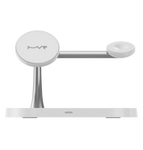 DC-3W MVR 4 in 1 Portable Multi-Device Wireless Charger - White image 0