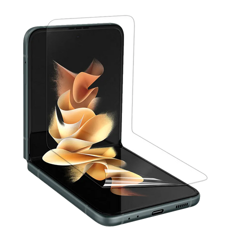 Samsung Galaxy Z Flip 4 Membrane (Front + Back) - Clear | Scratch-Resistant, Perfect Fit Design image 0
