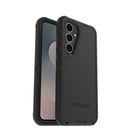 Samsung S25 FE  MagSafe Case - Black | OtterBox Symmetry Slim Protective Cover with Strong Magnetic Hold & Drop Protection image 1