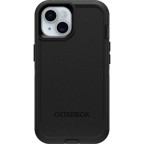 iPhone 15 Case – Black | Otterbox Defender Series, Rugged Shockproof Back Cover image 2