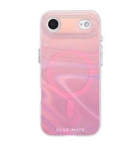 iPhone 17 Air Peach Bubble MagSafe Case – Iridescent | Case-Mate Stylish Protective Cover with Slim, Durable & Drop Protection image 0