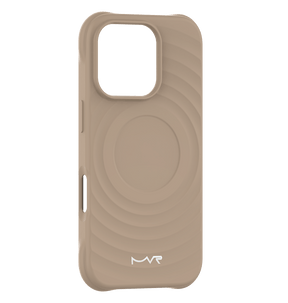 iPhone 16 Pro MVR Wave Silicone Case - Tortilla | MagSafe Compatible Protective Cover image 0