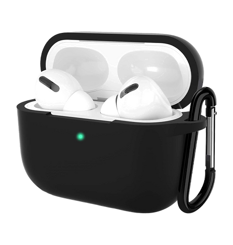 AirPods Pro/Pro 2 Silicone Protective Case - Black image 0