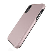 iPhone XR Triangle Geometric Case - Rose Gold | Rugged Shockproof Back Cover image 3