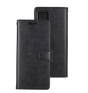 iPhone 15 Wallet Case – Black | Goospery Mercury Bluemoon Premium Leather Flip Cover with Zippered Coin Pocket & Military-Grade Protection image 0