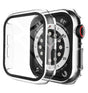 Apple Watch 44mm Matte Protective Case – Clear | Series 5/6/7/SE 360° with Matte Glass, Ultra-Thin, Bubble-Free, HD Clarity image 0