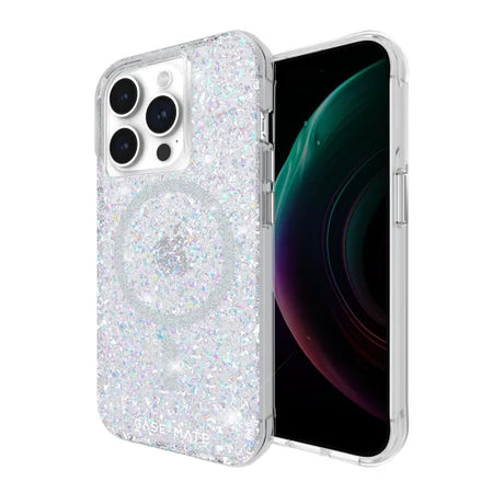 iPhone 15 Pro Magsafe Case - Iridescent | Case-Mate Twinkle Color – Shifting MagSafe Gradient Back Cover image 4