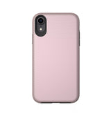 iPhone XR Triangle Geometric Case - Rose Gold | Rugged Shockproof Back Cover image 0