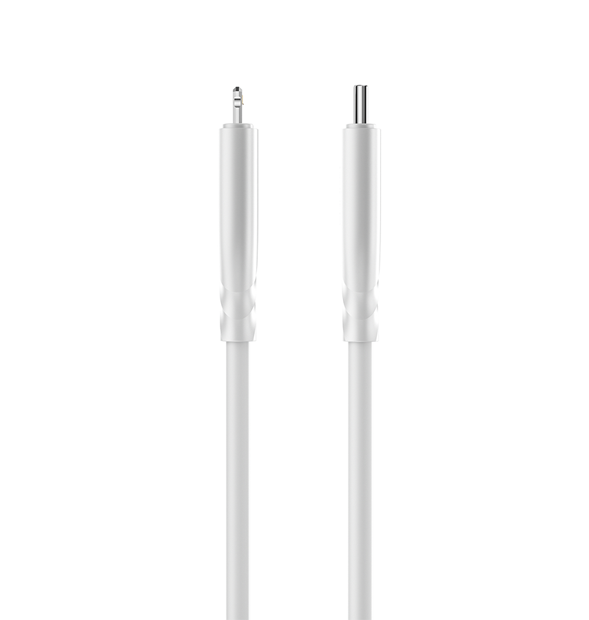 MVR Lightning Cable - White |20W, 1m Type C, 2.4A Fast Charging image 5