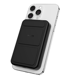 MVR MagSafe Power Bank - Black | 6500mAh, 2 – in – 1 Wireless Charger & Phone Stand, Portable 15W Fast Charging image 2
