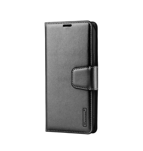 Google Pixel 9 Pro Diary Case - Black | Hanman Fold Cover with Clasp & Card Holder Protection image 0