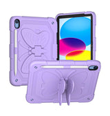 iPad 10.2 Survivor Generic Case – Lavender | Protective Butterfly Cover with Slim, Durable & Stylish Design image 1