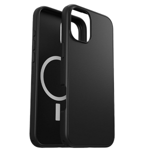 iPhone 16 Plus Magsafe Case – Black | OtterBox Symmetry Series, Soft Touch Protective Cover image 0
