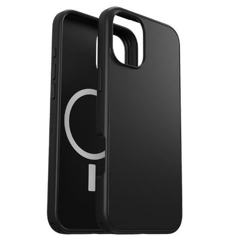 iPhone 16 Plus Magsafe Case – Black | OtterBox Symmetry Series, Soft Touch Protective Cover image 0
