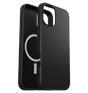 iPhone 16 Plus Magsafe Case – Black | OtterBox Symmetry Series, Soft Touch Protective Cover image 0