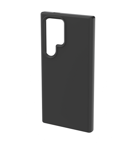 Samsung S24 Ultra MVR Liquid Silicone Case - Black | Soft Touch Protective Cover image 4