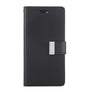 iPhone 11 Wallet Case – Black | Goospery Mercury Rich Diary Flip Cover with Premium Leather Look, 3 Card Slots & Stand Function image 0