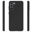 Samsung Galaxy S21 Mercury Silicone Case - Black | Soft Touch Protective Back Cover image 0