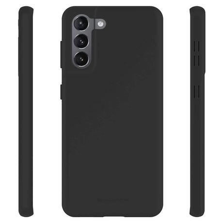 Samsung Galaxy S21 Mercury Silicone Case - Black | Soft Touch Protective Back Cover image 0