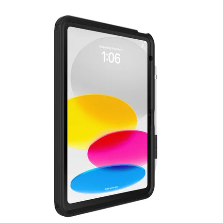 iPad 10.9 (10th Gen) Case– Black | OtterBox Defender Series Rugged Protective Case with Handstrap, Kickstand & Multi-Layer Drop Protection image 5