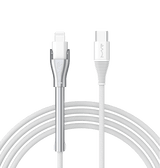 MVR Lightning Cable - White | MFi Certified 1.2m USB C, Fast Charging with Phone Stand image 0
