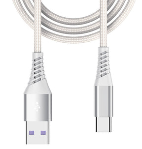 Beetle 3m USB-A to USB-C Charging Cable (M-3) - White | Long High-Speed Charging Cable image 0