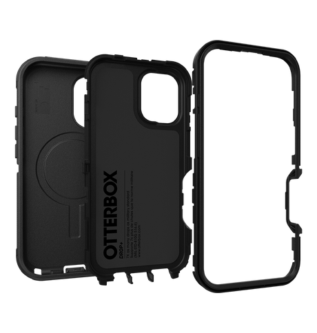 iPhone 16 Magsafe Case – Black | Otterbox Defender Series, Rugged Shockproof Back Cover image 2