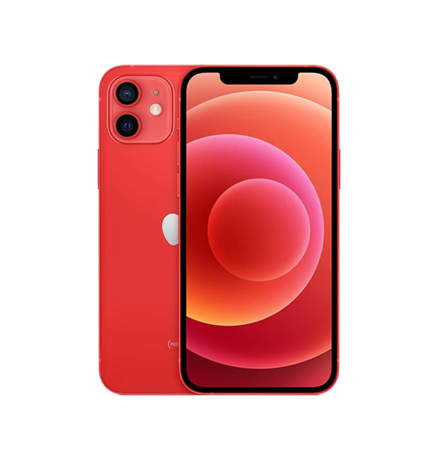 iPhone 12 – Red| Apple Refurbished Series, 128GB Storage, 1-Year Warranty Included image 0