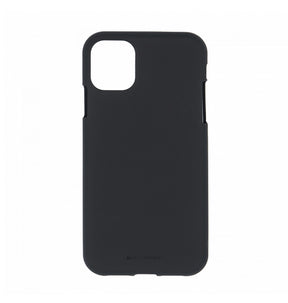 iPhone 11 Pro Max Case – Black | Goospery Mercury Soft Feeling Back Cover with Flexible TPU & Shock Absorbent Design image 0