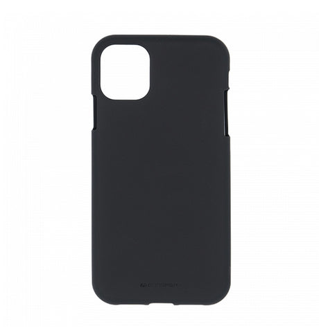 iPhone 11 Pro Max Case – Black | Goospery Mercury Soft Feeling Back Cover with Flexible TPU & Shock Absorbent Design image 0