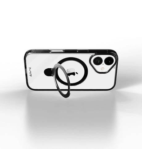 iPhone 17 Magsafe Case - Smokey Black | MVR Stellar Stand with Magsafe Wireless Charging image 3