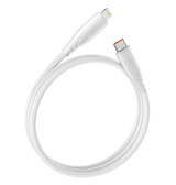 MVR Lightning Cable - White |20W, 1m Type C, 2.4A Fast Charging image 4